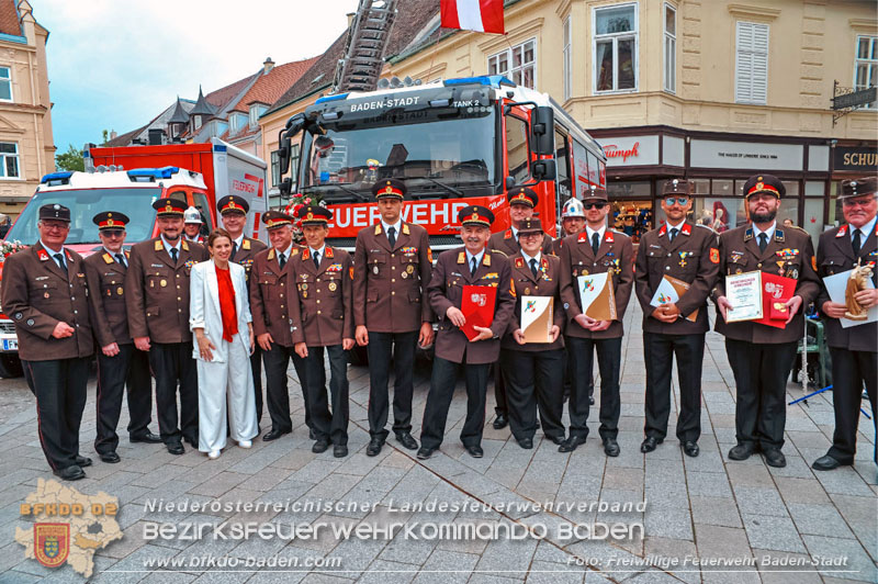 Florianitag der Badener Feuerwehren mit Leistungschau Foto: Roman van de Castell Freiwillige Feuerwehr Baden-Stadt