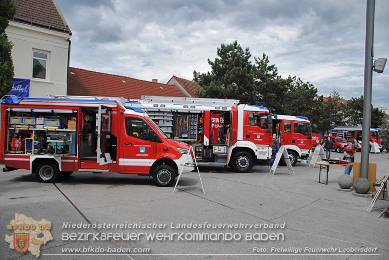 20260517_Florianifeier mit gleich zwei Fahrzeugsegnungen FF Leobersdorf Foto: FF Leobersdorf 20260517_Florianifeier mit gleich zwei Fahrzeugsegnungen FF Leobersdorf Foto: FF Leobersdorf