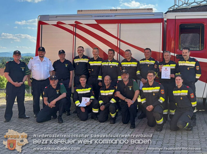 20260523_Ausbildungspr�fung Atemschutz erfolgreich absolviert Foto: FF Hochstra�