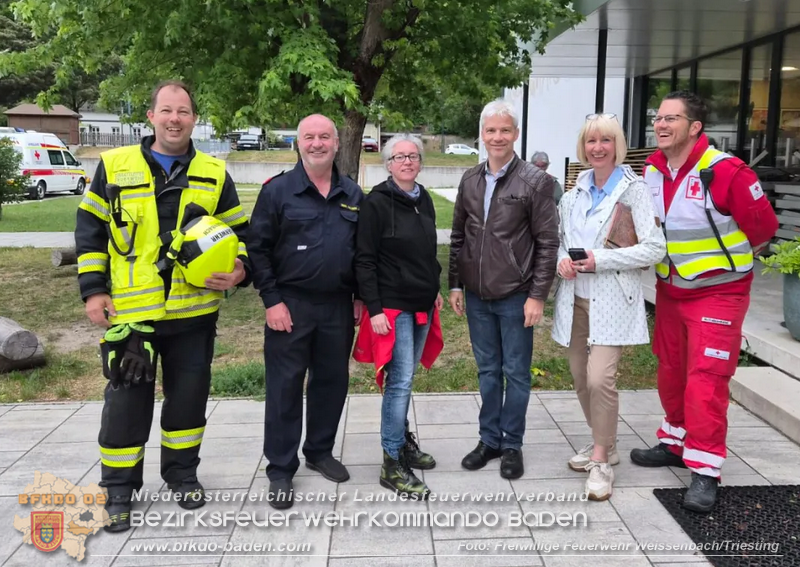 20260605_Gro��bung in der Mittelschule Weissenbach a.d.Triesting Foto: FF Weissenbach/Triesting