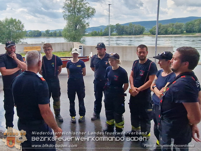 202606_Wasserdienstausbildung WD 20 Bezirk BADEN 2026 an der Donau in Sarling Bezirk Melk