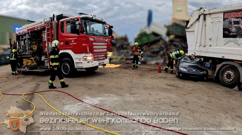 20260701_Technische Abschluss&uuml;bung Foto: FF Baden-Leesdorf