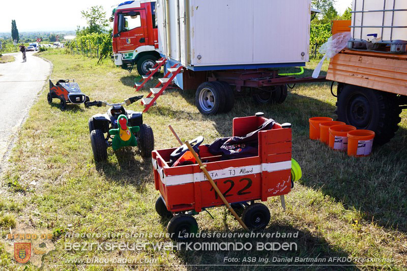 20260822_Premierenstimmung in den Weinbergen: Erstes Feuerwehrjugend-Seifenkistenrennen im Bezirk Baden - Foto: ASB Ing. Daniel Bartmann AFKDO Traiskirchen
