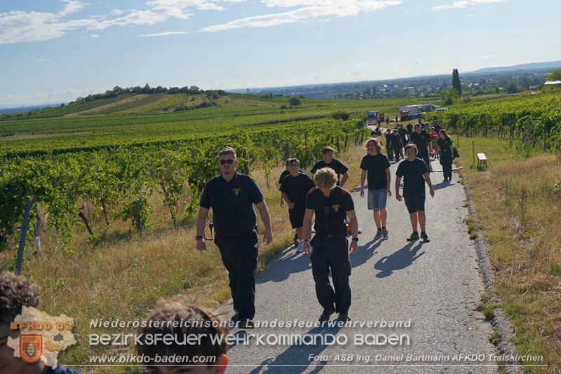 20260822_Premierenstimmung in den Weinbergen: Erstes Feuerwehrjugend-Seifenkistenrennen im Bezirk Baden - Foto: ASB Ing. Daniel Bartmann AFKDO Traiskirchen