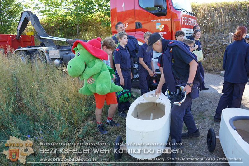 20260822_Premierenstimmung in den Weinbergen: Erstes Feuerwehrjugend-Seifenkistenrennen im Bezirk Baden - Foto: ASB Ing. Daniel Bartmann AFKDO Traiskirchen