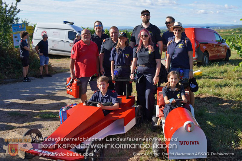 20260822_Premierenstimmung in den Weinbergen: Erstes Feuerwehrjugend-Seifenkistenrennen im Bezirk Baden - Foto: ASB Ing. Daniel Bartmann AFKDO Traiskirchen