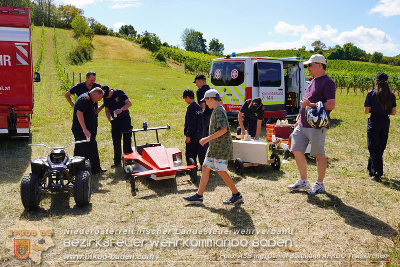 20260822_Premierenstimmung in den Weinbergen: Erstes Feuerwehrjugend-Seifenkistenrennen im Bezirk Baden - Foto: ASB Ing. Daniel Bartmann AFKDO Traiskirchen