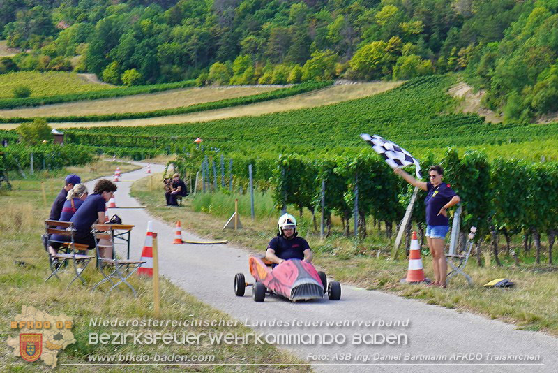 20260822_Premierenstimmung in den Weinbergen: Erstes Feuerwehrjugend-Seifenkistenrennen im Bezirk Baden - Foto: ASB Ing. Daniel Bartmann AFKDO Traiskirchen