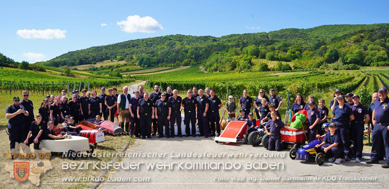 20260822_Premierenstimmung in den Weinbergen: Erstes Feuerwehrjugend-Seifenkistenrennen im Bezirk Baden - Foto: ASB Ing. Daniel Bartmann AFKDO Traiskirchen