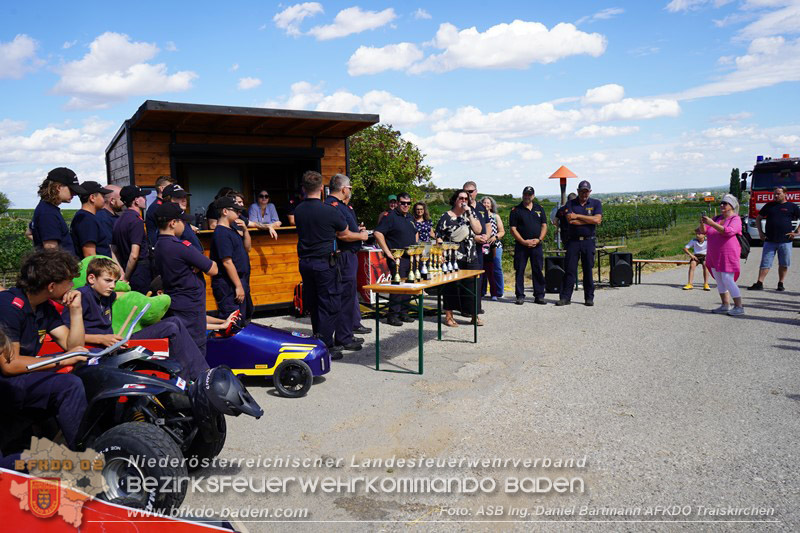 20260822_Premierenstimmung in den Weinbergen: Erstes Feuerwehrjugend-Seifenkistenrennen im Bezirk Baden - Foto: ASB Ing. Daniel Bartmann AFKDO Traiskirchen