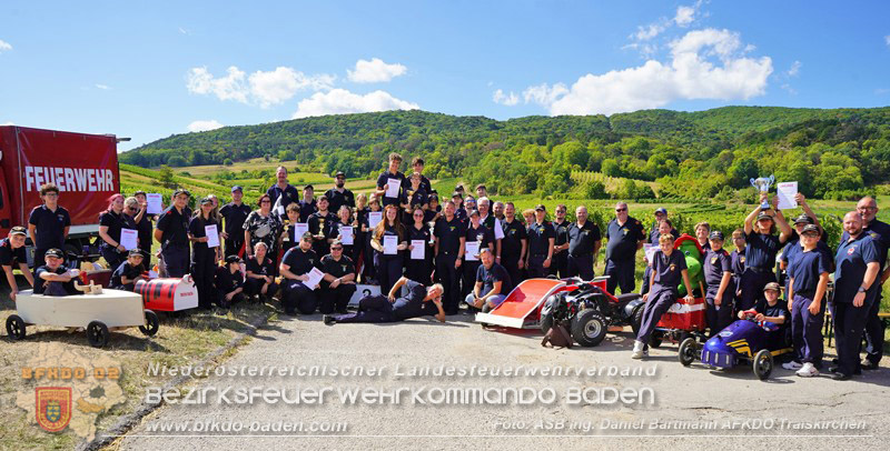 20260822_Premierenstimmung in den Weinbergen: Erstes Feuerwehrjugend-Seifenkistenrennen im Bezirk Baden - Foto: ASB Ing. Daniel Bartmann AFKDO Traiskirchen