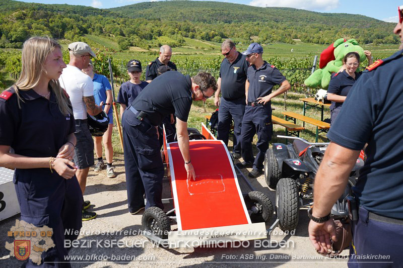 20260822_Premierenstimmung in den Weinbergen: Erstes Feuerwehrjugend-Seifenkistenrennen im Bezirk Baden - Foto: ASB Ing. Daniel Bartmann AFKDO Traiskirchen