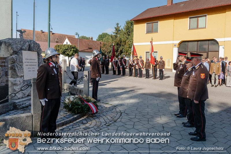 20260823_Ein Moment f�r die Geschichtsb�cher - Fahnenweihe FF Siegersdorf - Foto: Laura Jagosch�tz 