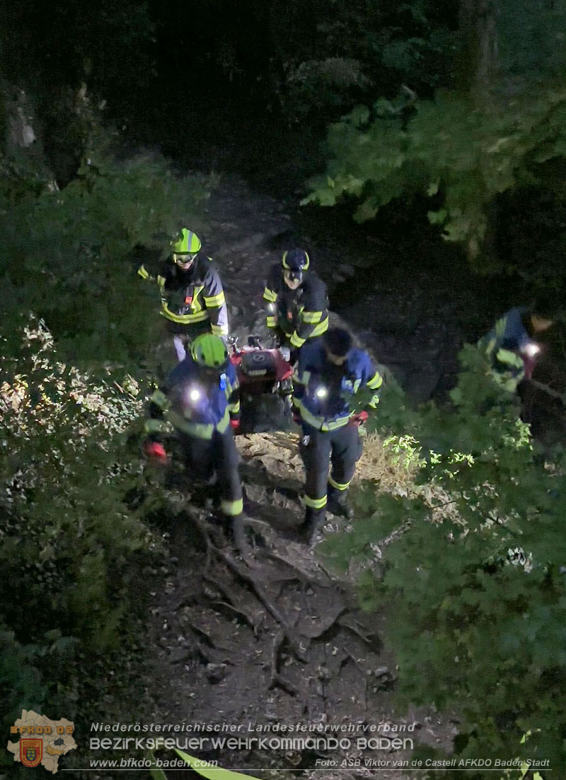 20260909_Badener Feuerwehren �ben Waldbrandbek�mpfung im Breich der Ruine Raueneck