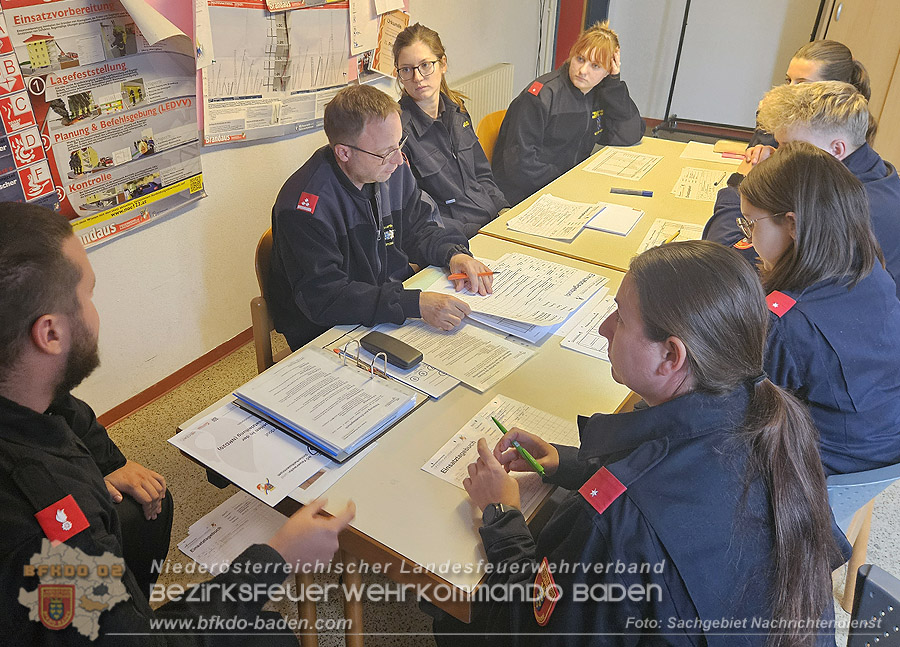 20261017_24 Erfolgreiche Absolventen des Ausbildungsmodul NRD20 Arbeiten in der Einsatzleitung - Foto: Sachgebiet Nachrichtendienst BFKDO BADEN