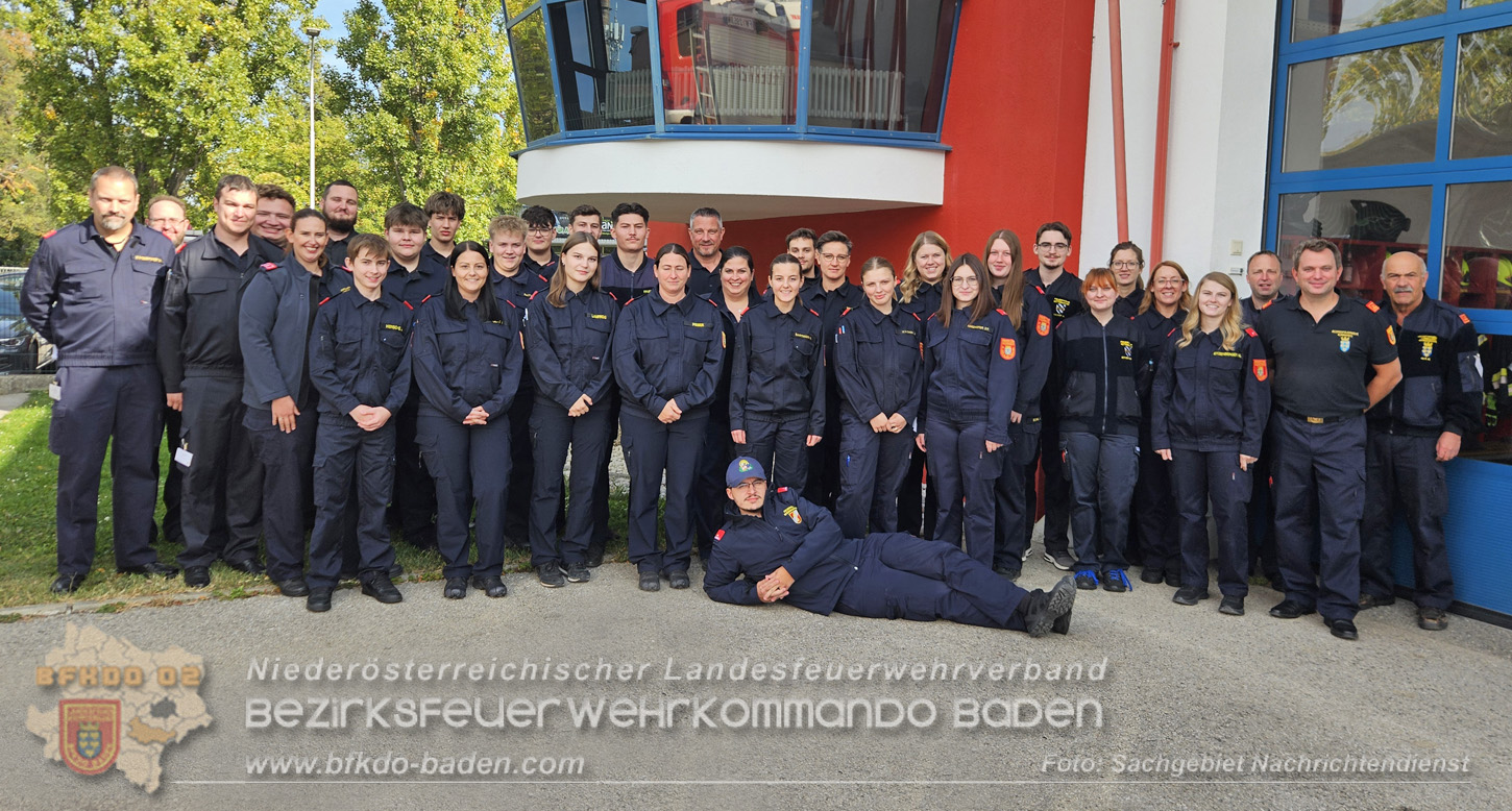20261017_24 Erfolgreiche Absolventen des Ausbildungsmodul NRD20 Arbeiten in der Einsatzleitung - Foto: Sachgebiet Nachrichtendienst BFKDO BADEN
